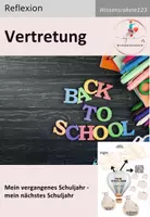 Vorschau - Lehrpläne/Lehrermaterial - Mein vergangenes Schuljahr, mein nächstes Schuljahr - Deckblatt