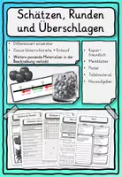 Vorschau - Unterrichtsreihen - Schätzen, Runden, Überschlagen Klasse 2, 3, 4 - Deckblatt