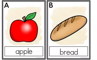Aperçu - Cartes / Images - Thanksgiving A-Z - Flashcards - Page 1