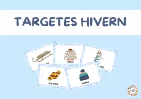 Vista previa - Tarjetas / Manipulativos - Targetes hivern - Portada