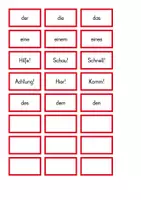 Vorschau - Stationenlernen - Rotkäppchen - Dosendiktat, individuelle Auftragskarte & Wörter - Seite 3