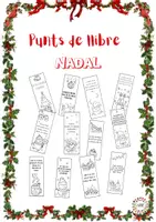 Vista previa - Tarjetas / Manipulativos - Punts de llibre Nadal - Portada