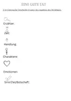 Vorschau - Arbeitsblätter - Erzählung oder Erfahrungsbericht schreiben - Meine gute Tat - Seite 3