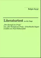 Vorschau - Arbeitsblätter - Literaturtest zu "Kampf um Troja" ezählt von Paul Hühnerfeld - Deckblatt