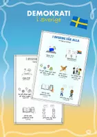 förhandsvisning - Den svenska demokration - försättsblad