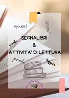 anteprima - Esercizi - SEGNALIBRI per attività di lettura - Pagina 1