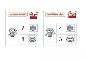Aperçu - Apprentissages en autonomie - Atelier du robot en numération - Page 2