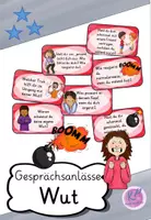 Vorschau - Arbeitsblätter - Materialpaket Gefühle / Emotionen - Seite 1