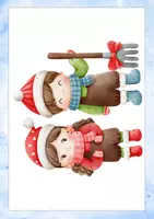 Vorschau - Arbeitsblätter - Lesespurgeschichte Christmas Farm Englisch - Seite 3