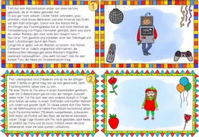 Vorschau - Spiele - Lese-Merk-Kartei Fasching, Karneval, Gesamtpaket, Lesetraining, differenziert, Klasse 1-5 - Seite 2