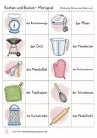 Aperçu - Feuilles d'exercices - Memo Spiele Deutsch DAZ / Allemand Bundle - Page 3