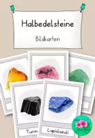 Vorschau - Bildkarten - Bildkarten Halbedelsteine - Deckblatt