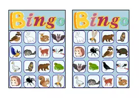 Vorschau - Spiele - BINGO - Animals in Winter - Seite 3