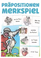 Aperçu - Jeux - Präpositionen Merkspiel Deutsch neu Allemand - Page de couverture