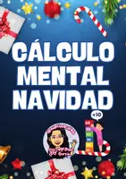 Vista previa - Hojas de trabajo - CÁLCULO MENTAL NAVIDAD - MATEMÁTICAS - Portada