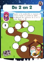 Vista previa - Hojas de trabajo - CÁLCULO MENTAL NAVIDAD - MATEMÁTICAS - página 3