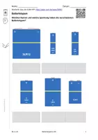 Vorschau - Arbeitsblätter - Batterietypen - Deckblatt
