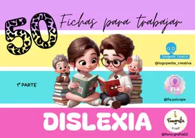 Vista previa - Refuerzo / NEE / Materiales de apoyo - PACK Cuadernos de DISLEXIA - Portada