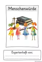 Vorschau - Arbeitsblätter - Menschenwürde - Arbeitsheft/ Verfassungsviertelstunde - Seite 1