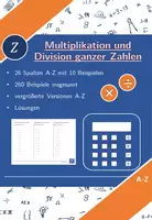 Vorschau - Arbeitsblätter - Multiplikation und Division ganzer Zahlen | Mathematik | 26 Spalten - Deckblatt