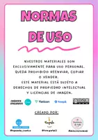 Vista previa - Refuerzo / NEE / Materiales de apoyo - TARJETAS DE LECTOESCRITURA - página 1