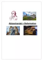 Vorschau - Arbeitsblätter - Unterrichtseinheit "Ablasshandel + Reformation" - Seite 1