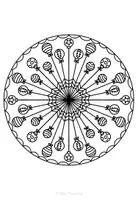 Vorschau - Mal- und Bastelvorlagen - Weihnachtliche Mandalas🎄 - perfekte Zwischenarbeit - Seite 2