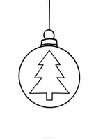 Vorschau - Mal- und Bastelvorlagen - Vielseitige Weihnachtskugel🎄 Ausmalbilder - Seite 2