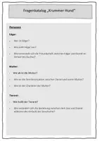 Vorschau - Stundenentwürfe - Krummer Hund: Fragenkatalog | RSAP/HSAP 2025 - Seite 2