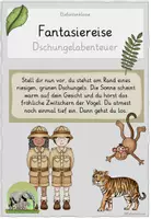 Vorschau - Anderer Materialtyp - Fantasiereise - Dschungelabenteuer - Deckblatt