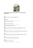 Vorschau - Arbeitsblätter - DaZ-AB weil-Sätze zum Thema "Sport" (Niveau A2) - Deckblatt
