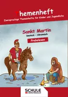 Vorschau - Unterrichtsreihen - Sankt Martin - Deutsch/Ukrainisch - Probelesen - Deckblatt