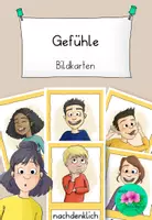Vorschau - Bildkarten - Gefühle/Emotionen Bildkarten - Deckblatt