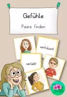 Vorschau - Spiele - Gefühle/Emotionen - Paare finden - Deckblatt