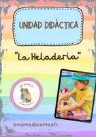 Vista previa - Unidades / Secuencias / Situaciones de Aprendizaje - UNIDAD DIDÁCTICA "La heladería" - Portada