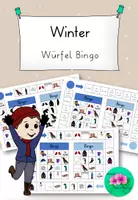 Vorschau - Spiele - Bingo Winter - 3-fach differenziert - Deckblatt