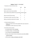 Vorschau - Arbeitsblätter - A plus 3 Unité 2 J'ai tout gâché, Hörverstehen, mit Lösungen - Seite 3