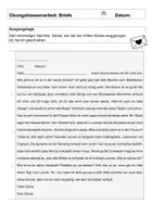 Vorschau - Fördermaterial/Inklusion - Unsere neue Schule | 3x Klassenarbeit Deutsch – Brief - Seite 3