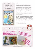 Vorschau - Spiele - Tagesablauf Wortschatz Spiel Deutsch als Zweitsprache DAZ - Seite 1