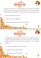 Vorschau - Arbeitsblätter - Materialpaket: Thanksgiving day - Seite 3