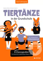 Vorschau - Interaktives Material - Musik & Bewegung - Tiertänze in der Grundschule - Deckblatt