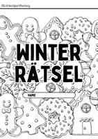 Vorschau - Arbeitsblätter - Winter Rätselblock für die erste Klasse/Vorschule - Seite 2