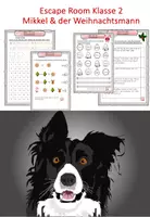 Vorschau - Stundenentwürfe - Escape Room Weihnachten ab Klasse 2 - Deckblatt
