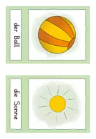 Vorschau - Bildkarten - Sommer Bildkarten- Wortschatz erweitern - Seite 2