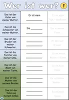 Vorschau - Aufgabenkarten - "Wer ist wer?" Meine Familie- Aufgabenkarte für das Max Lerngerät - DaZ / DaF / Deutsch - Seite 2