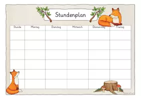 Vorschau - Arbeitsblätter - Klassentier: Der Fuchs - Seite 3