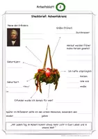 Vorschau - Unterrichtsreihen - Advent, Advent... Eine 2-4-stündige Einheit zur Weihnachtszeit - Deckblatt
