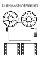 Vorschau - Weihnachtsferien Filmkamera Weihnachten Ferien Film Rückblick Adventszeit Advent Filmprojektor - Seite 2