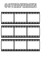 Vorschau - Arbeitsblätter - Osterferien Filmstreifen Ostern Ferien Film Rückblick Bastelvorlage - Seite 3