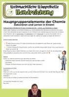 Vorschau - Fördermaterial/Inklusion - Elemente der Chemie HG | Weihnachtliche Wimpelkette farbig - Seite 2